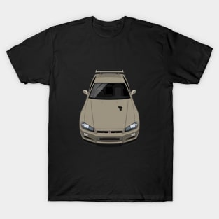 Skyline GTR V Spec R34 - Gold T-Shirt